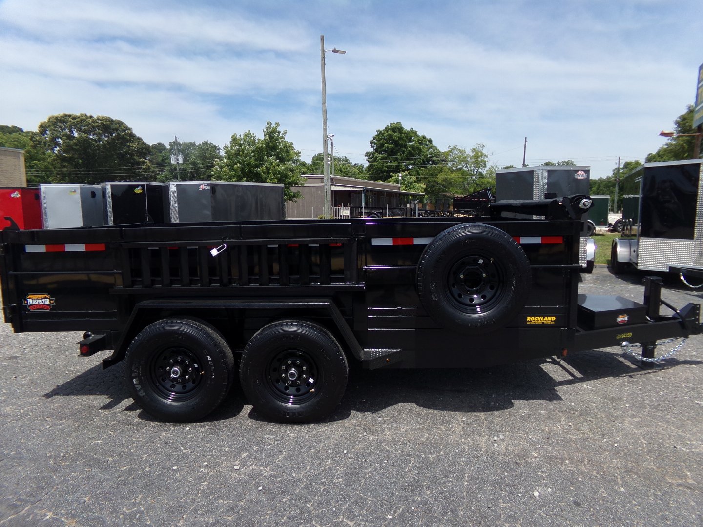 New 2024 COVERED WAGON TRAILERS D-7X14X2X14-T Dump Trailer