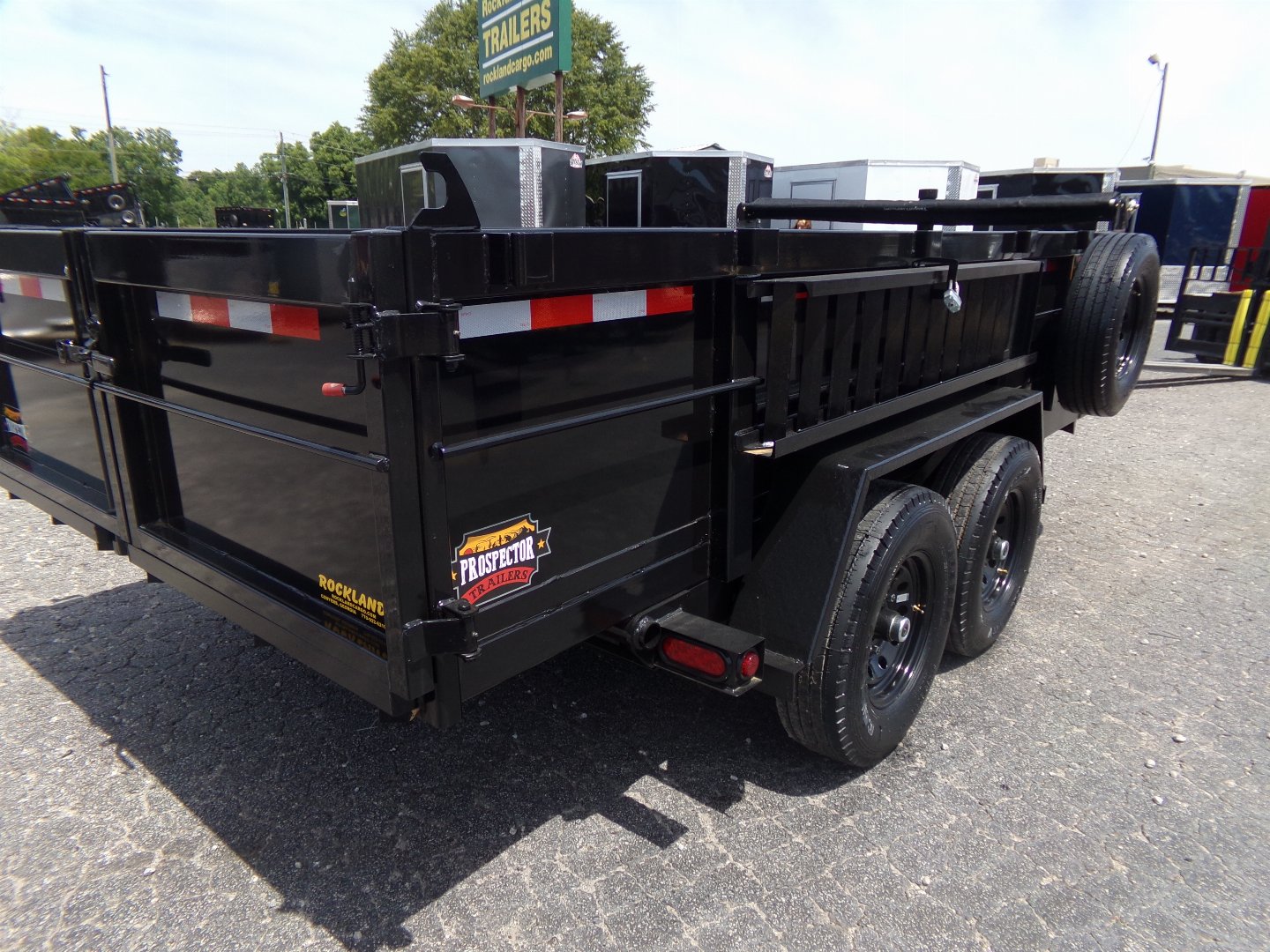 New 2024 COVERED WAGON TRAILERS D-7X14X2X14-T Dump Trailer