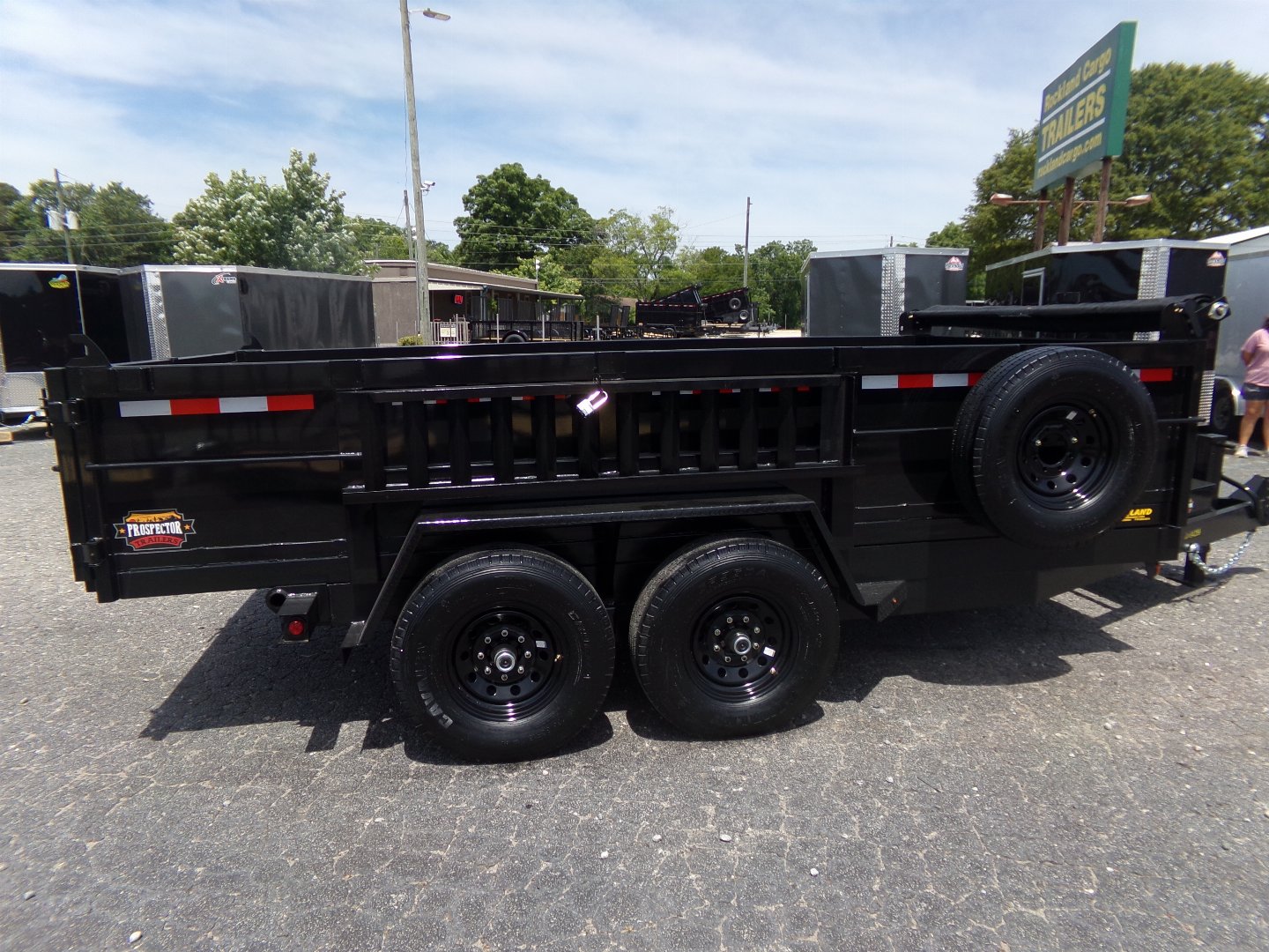 New 2024 COVERED WAGON TRAILERS D-7X14X2X14-T Dump Trailer