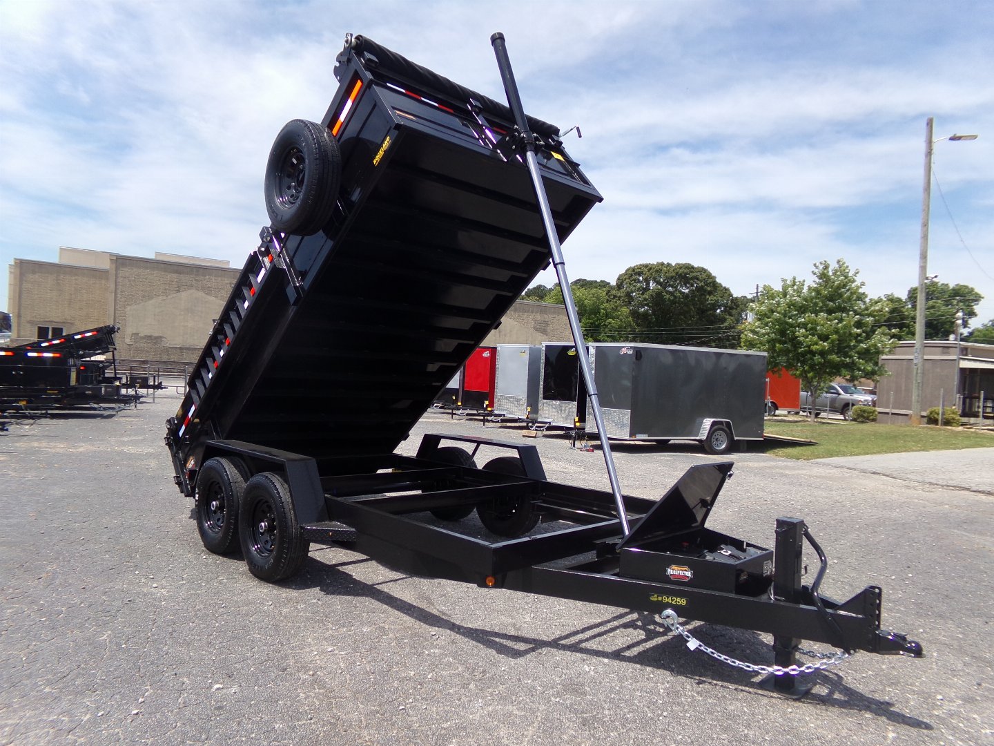 New 2024 COVERED WAGON TRAILERS D-7X14X2X14-T Dump Trailer