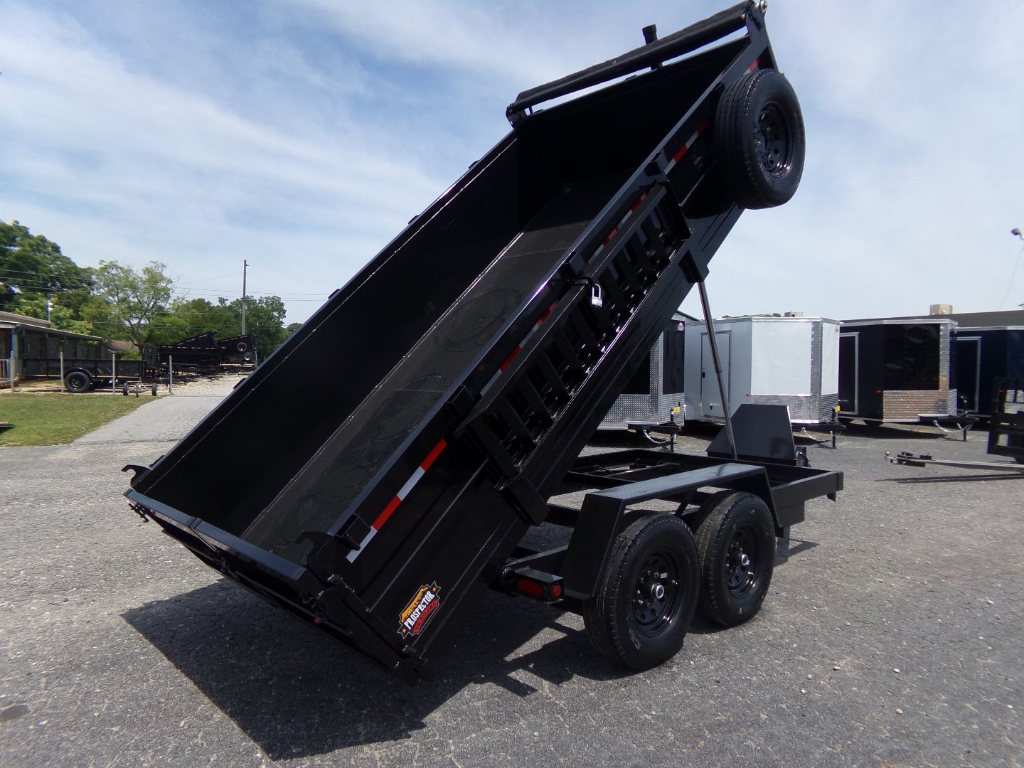 New 2024 COVERED WAGON TRAILERS D-7X14X2X14-T Dump Trailer