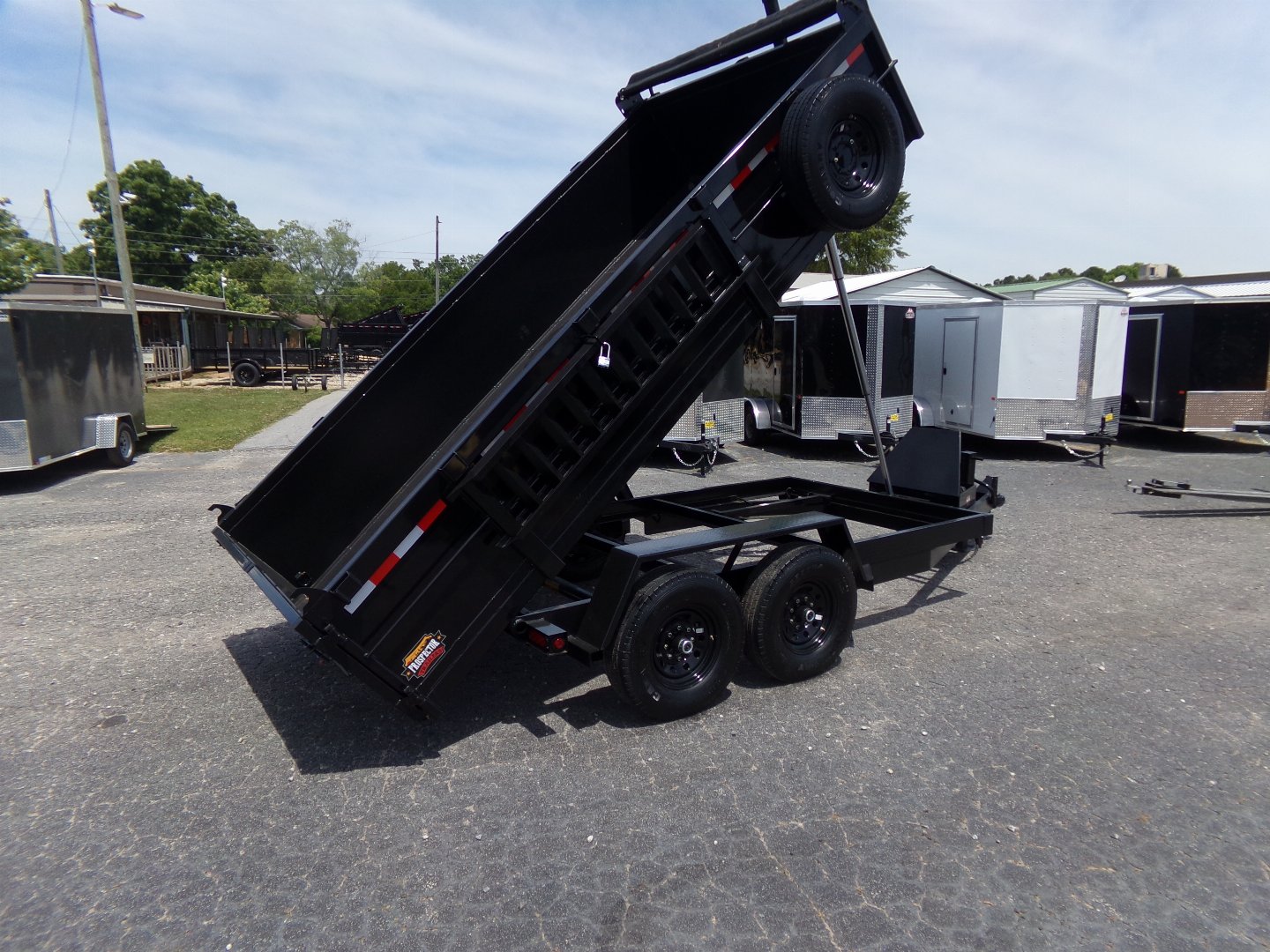 New 2024 COVERED WAGON TRAILERS D-7X14X2X14-T Dump Trailer