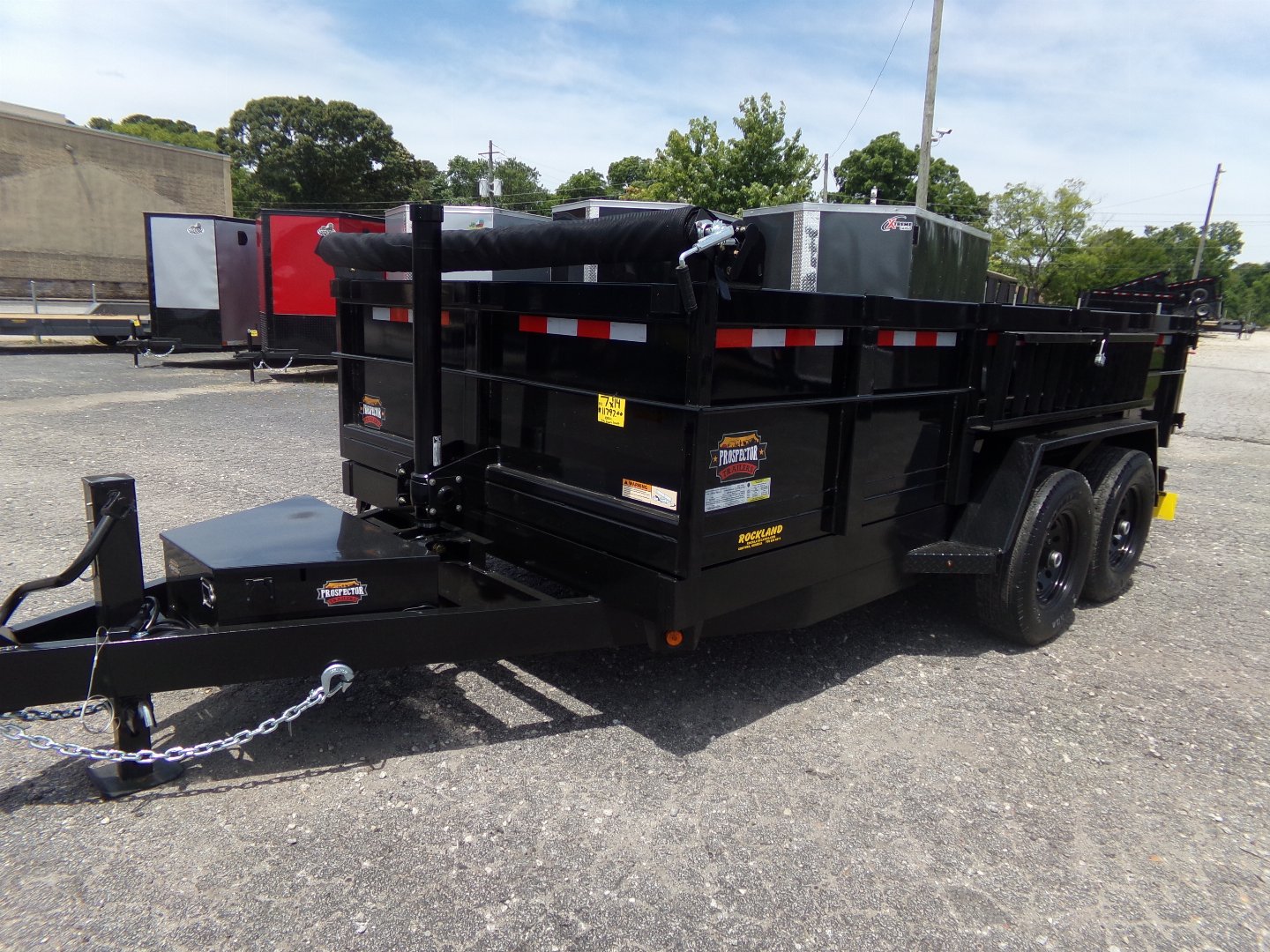 New 2024 COVERED WAGON TRAILERS D-7X14X2X14-T Dump Trailer
