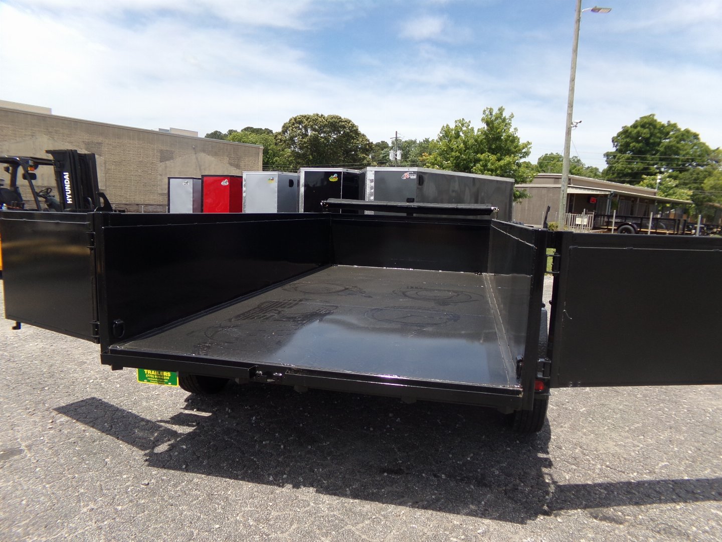 New 2024 COVERED WAGON TRAILERS D-7X14X2X14-T Dump Trailer