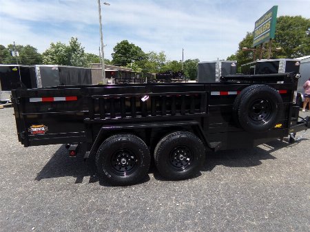New 2024 COVERED WAGON TRAILERS D-7X14X2X14-T Dump Trailer