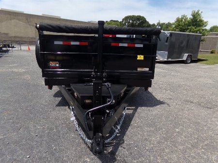 New 2024 COVERED WAGON TRAILERS D-7X14X2X14-T Dump Trailer
