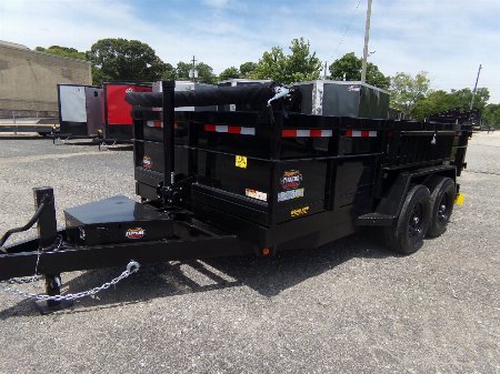 New 2024 COVERED WAGON TRAILERS D-7X14X2X14-T Dump Trailer