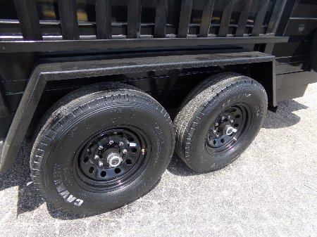 New 2024 COVERED WAGON TRAILERS D-7X14X2X14-T Dump Trailer