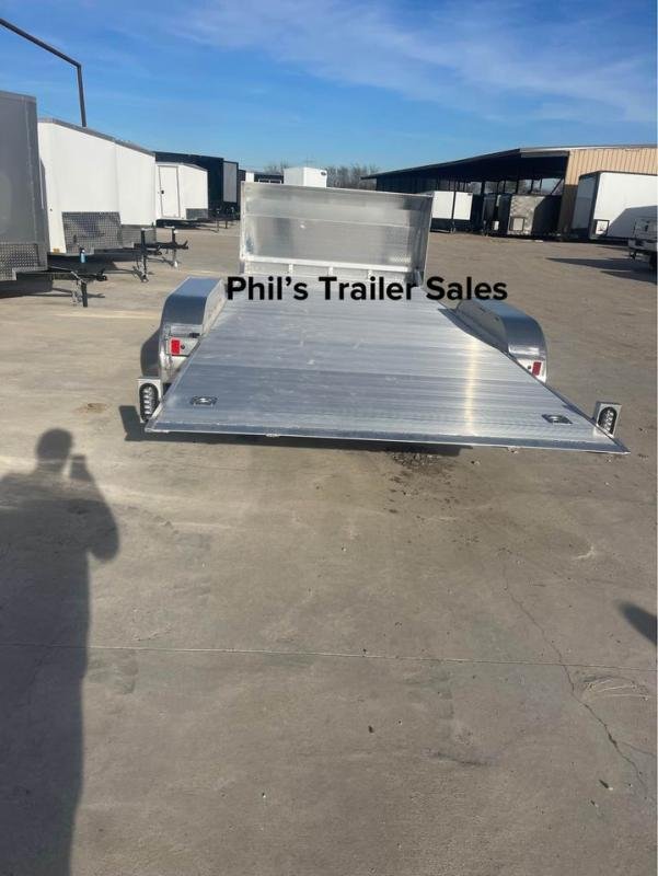 New Mission 20' ALUMINUM TILT OPEN CAR HAULER LIFE TIME WARRANTY