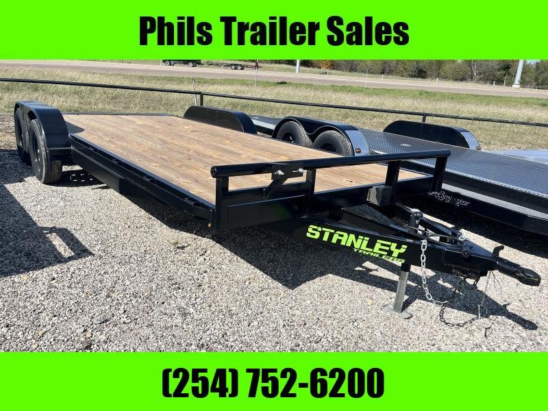 New 2024 Stanley Trailers NEW 18' OPEN CAR HAULER TRAILER UTILITY