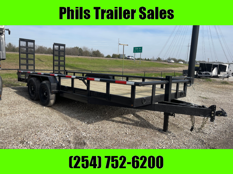 New 2025 STANLEY TRAILERS NEW 83X24 EQUIPMENT TRAILER UTILITY OPEN