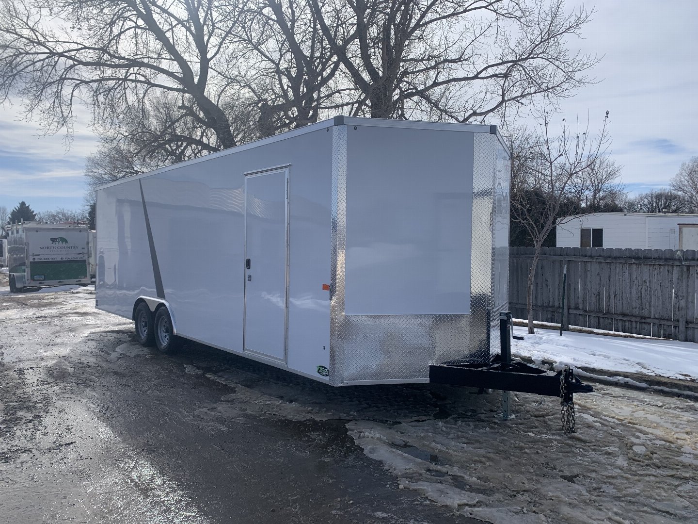 New 2024 R&M MANUFACTURING 7x12+2V Cargo / Enclosed Trailer Bismarck