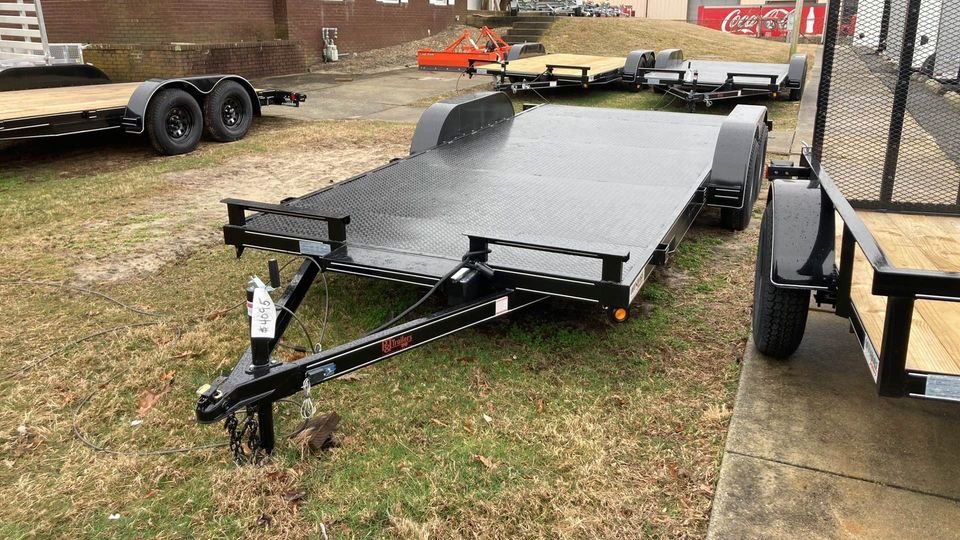 New 2024 P & T Trailers 18' steel deck Car Hauler Marmora New Jersey