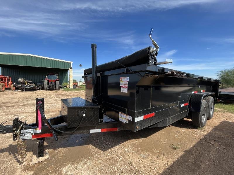 New 2024 Texas Pride Trailers DT716 Dump Trailer Falfurrias Texas