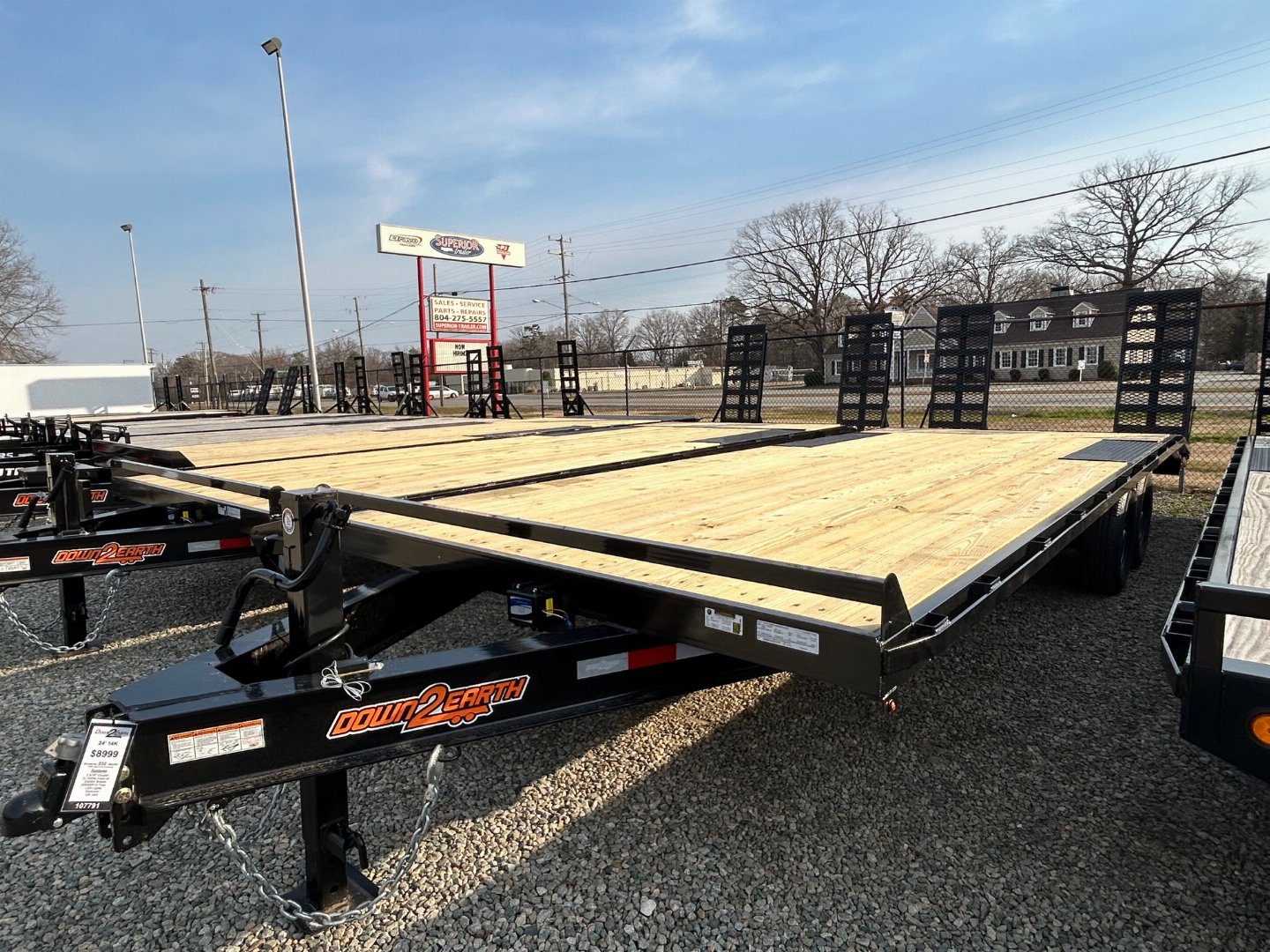 Deckover/Flatbed Trailers Superior Trailers NC and VA Flatbed and