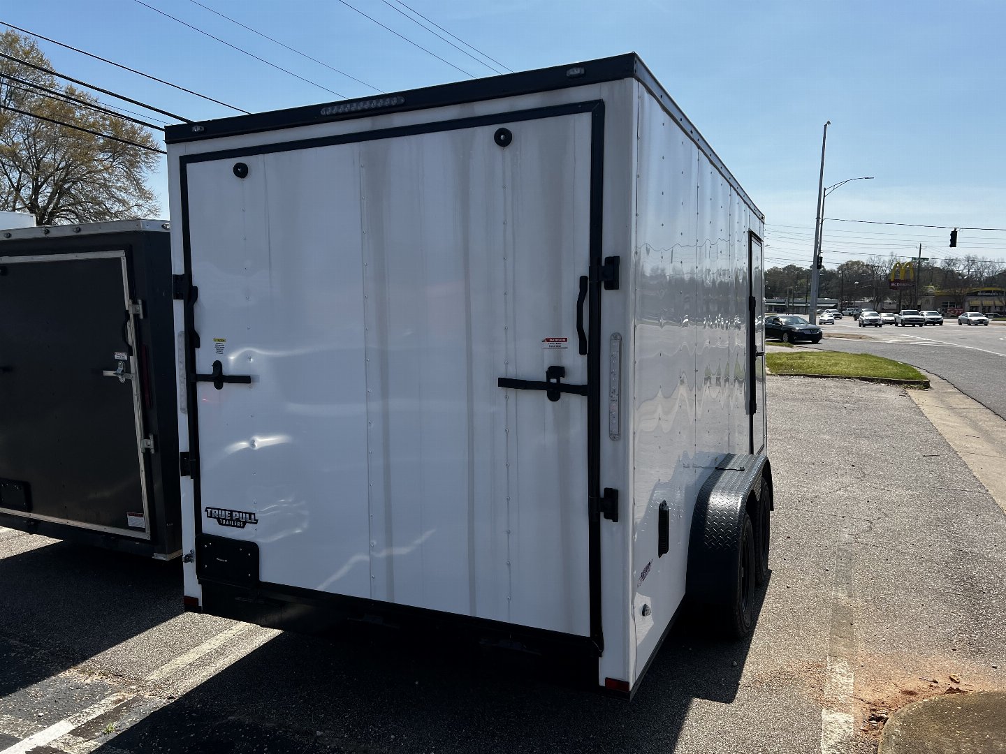 Used 2023 FREEDOM TRAILERS 7x16 7k Cargo / Enclosed Trailer