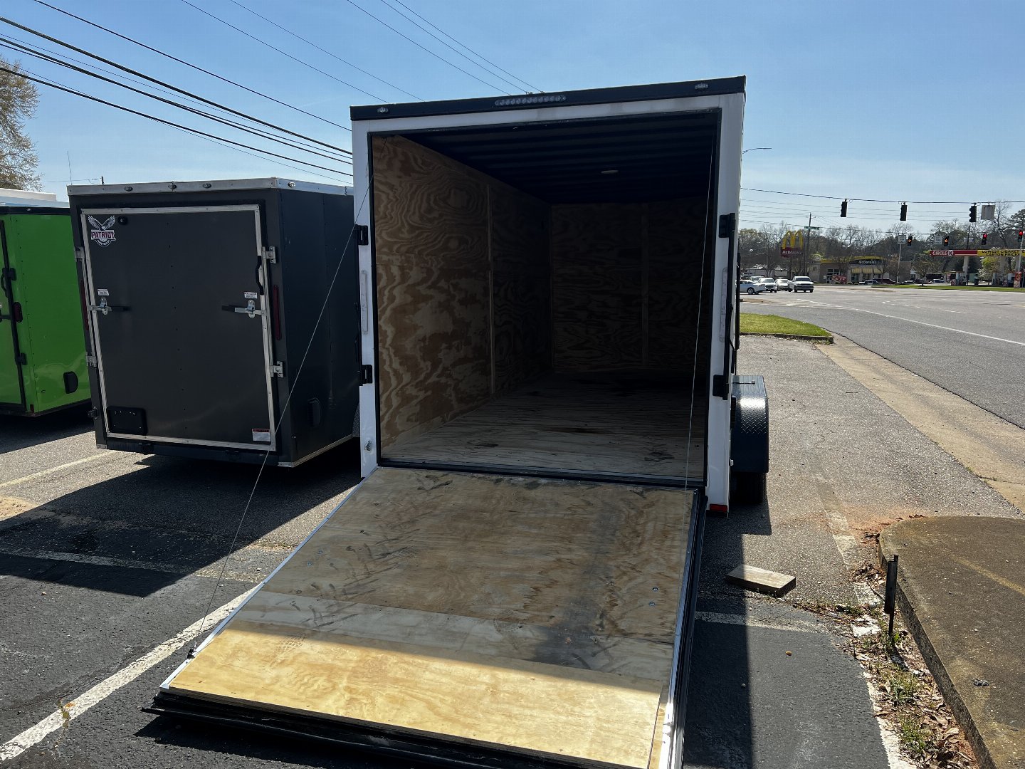 Used 2023 FREEDOM TRAILERS 7x16 7k Cargo / Enclosed Trailer