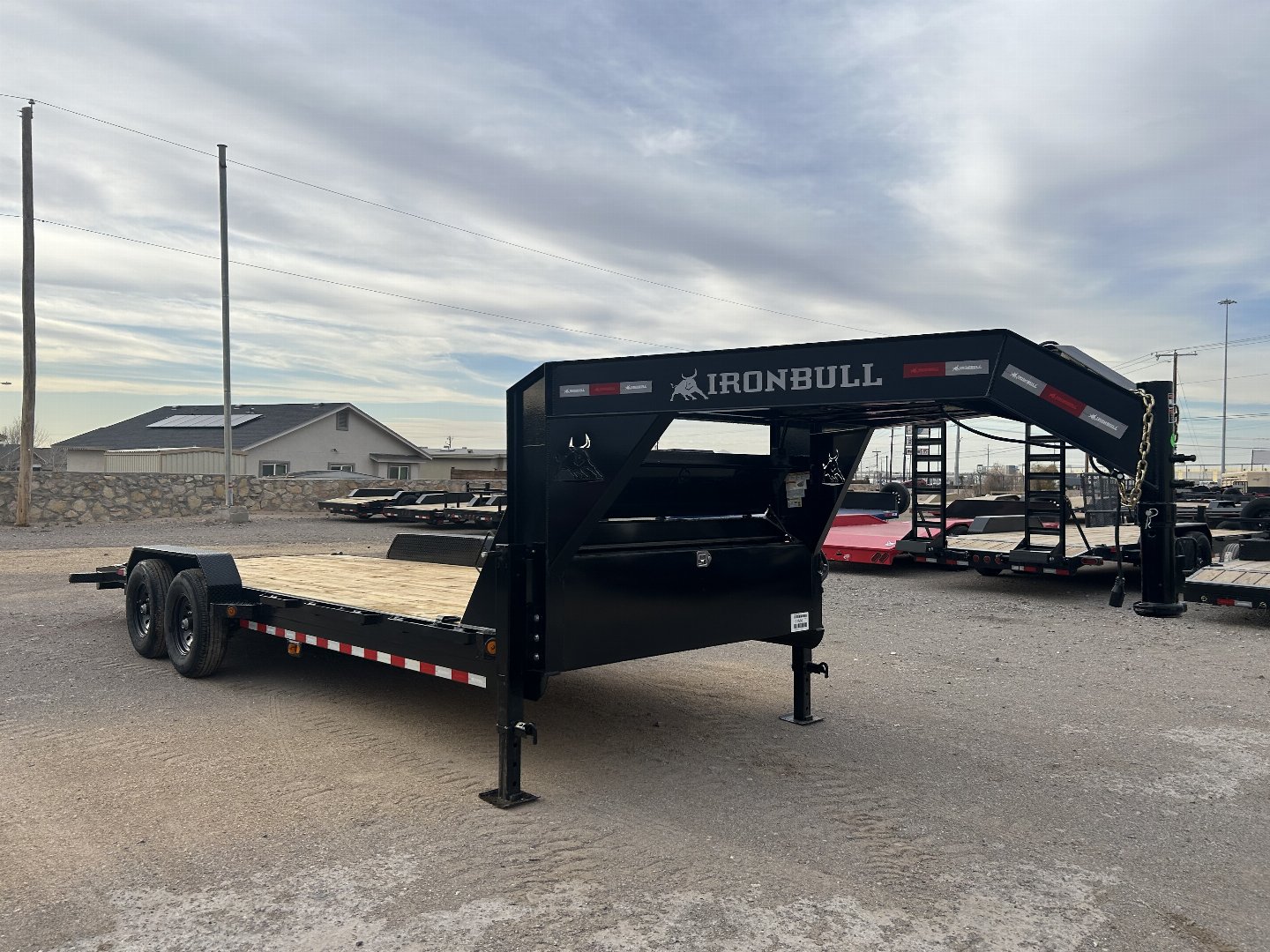 New 2024 Iron Bull 83X22 Gooseneck Trailer El Paso Texas