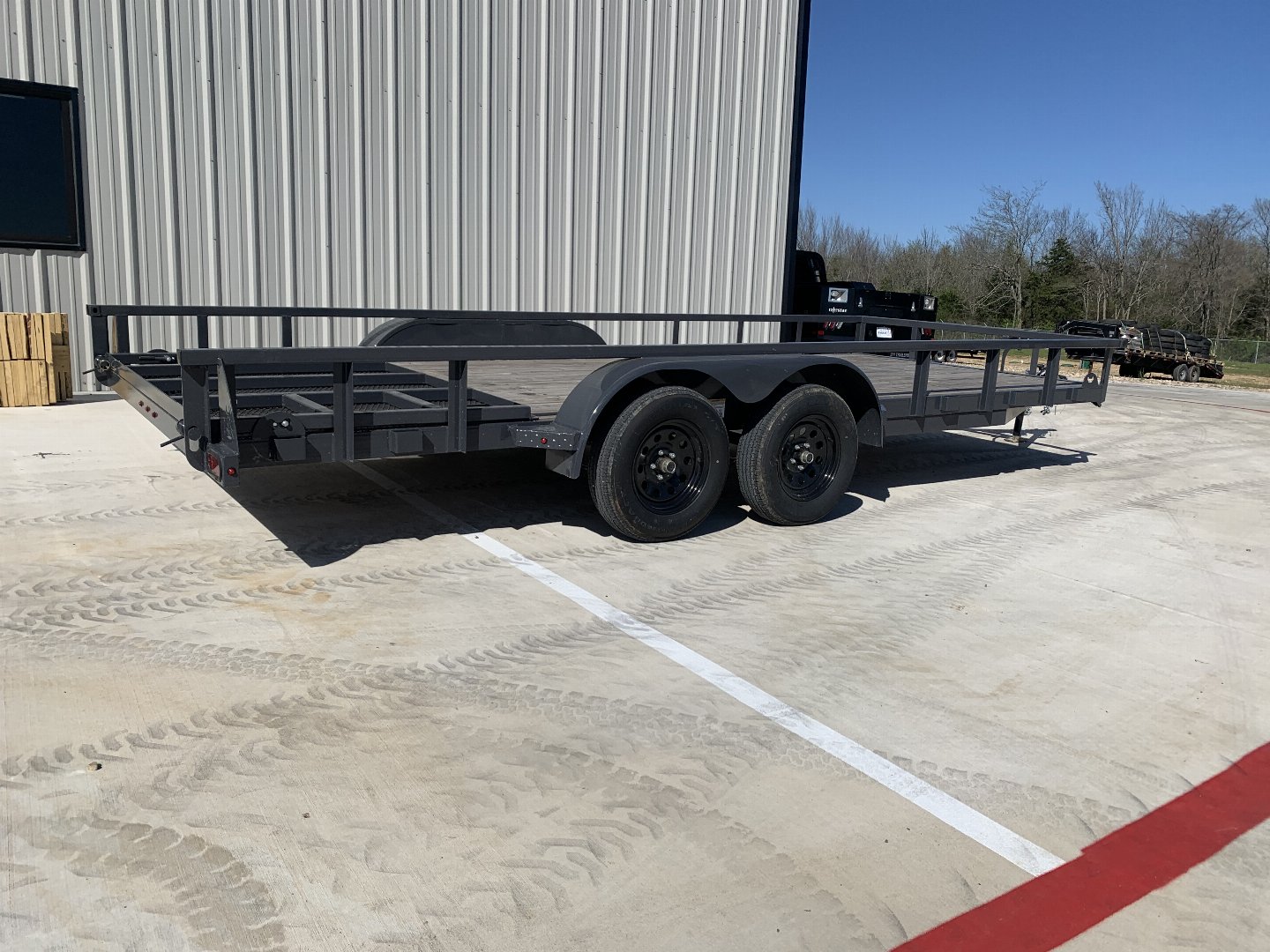 New 2023 Iron Bull UTB8318032 Utility Trailer Paris Texas