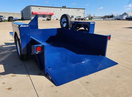 New 2024 Air Tow 75 X10' GROUND LEVEL LOADING UTILITY Specialty Trailer