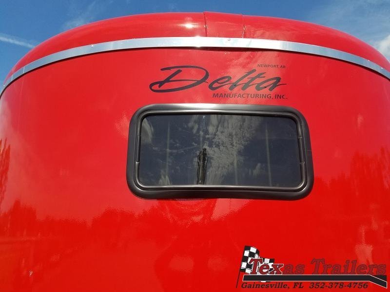 New DELTA 6'8" X 16' X 7' TALL 3 HORSE COMBO / LIVESTOCK