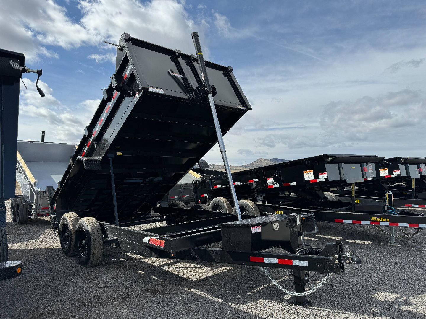New 2024 Mirage Trailers 14' DUMP TRAILER Three Forks Montana