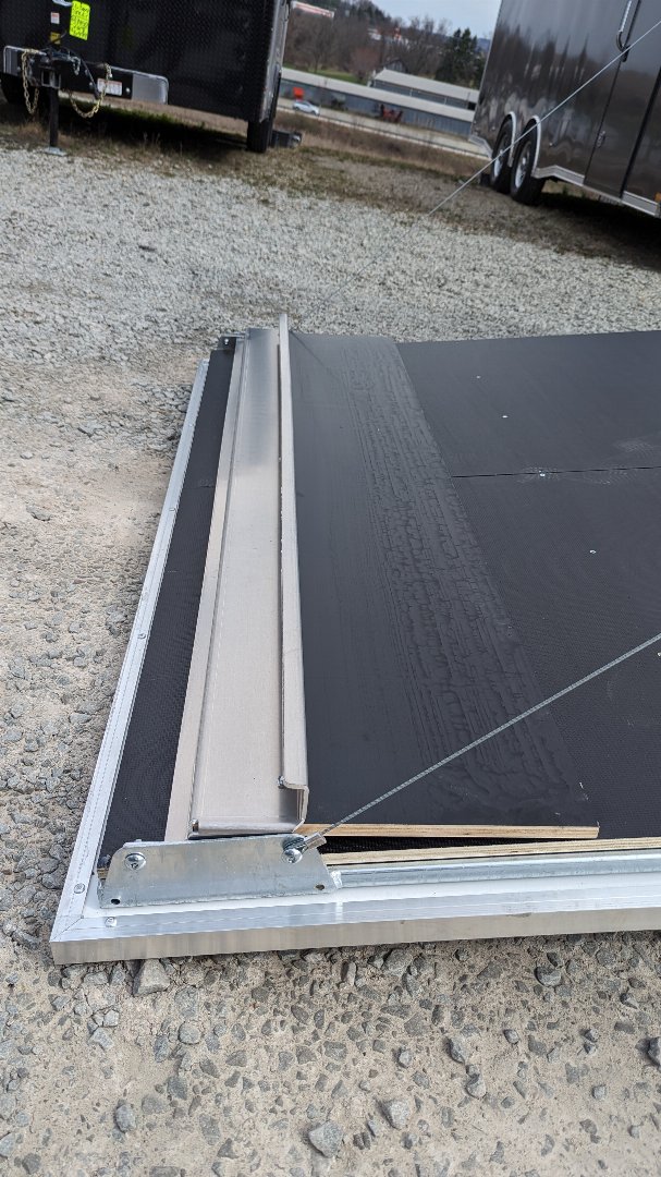 New 2025 Ideal Cargo 7x14 EVOCORE VNose Cargo w/ Ramp (GALVANIZED