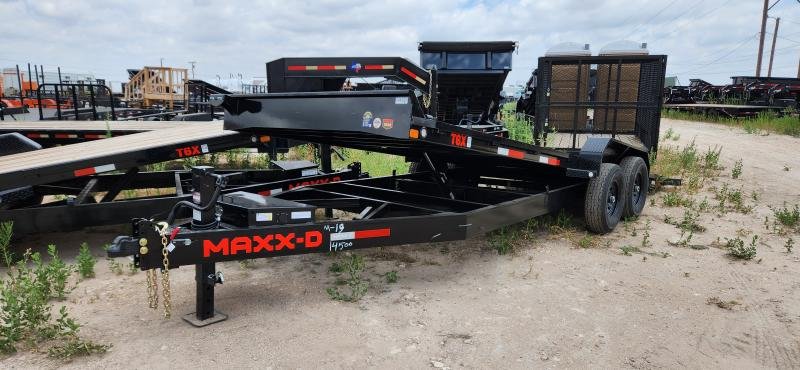 New 2023 MAXXD T6X8322- 22' X 83" Equipment Trailer