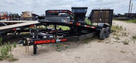 New 2023 MAXXD T6X8322- 22' X 83" Equipment Trailer