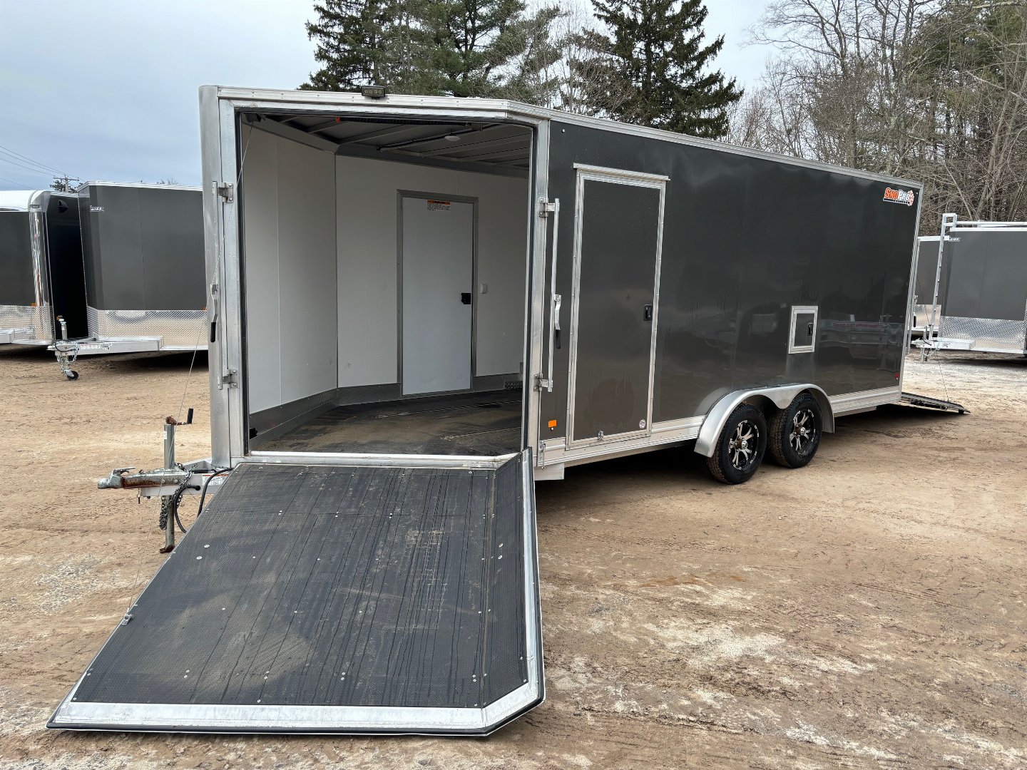 Used USED* 2020 SnoPro 7.5x18 + 5ft V nose/ 7' Interior Height/Torsion