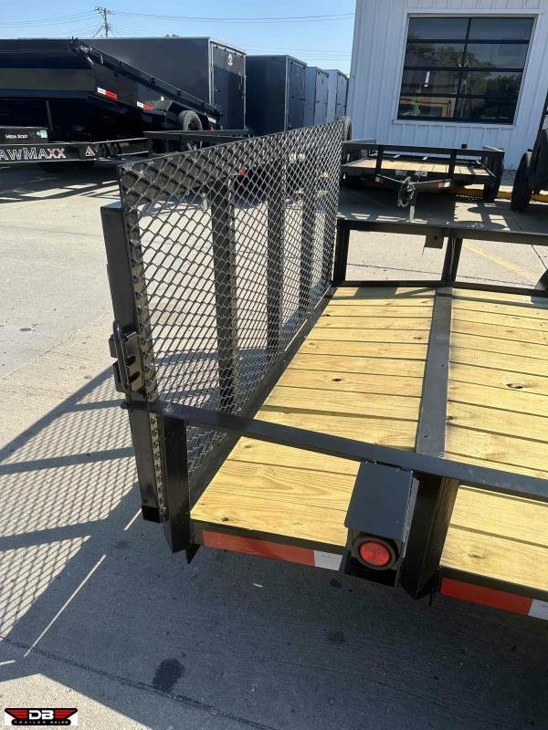 New 2023 KL Trailers 76x12 Single Axle Utility Trailer Norfolk Nebraska