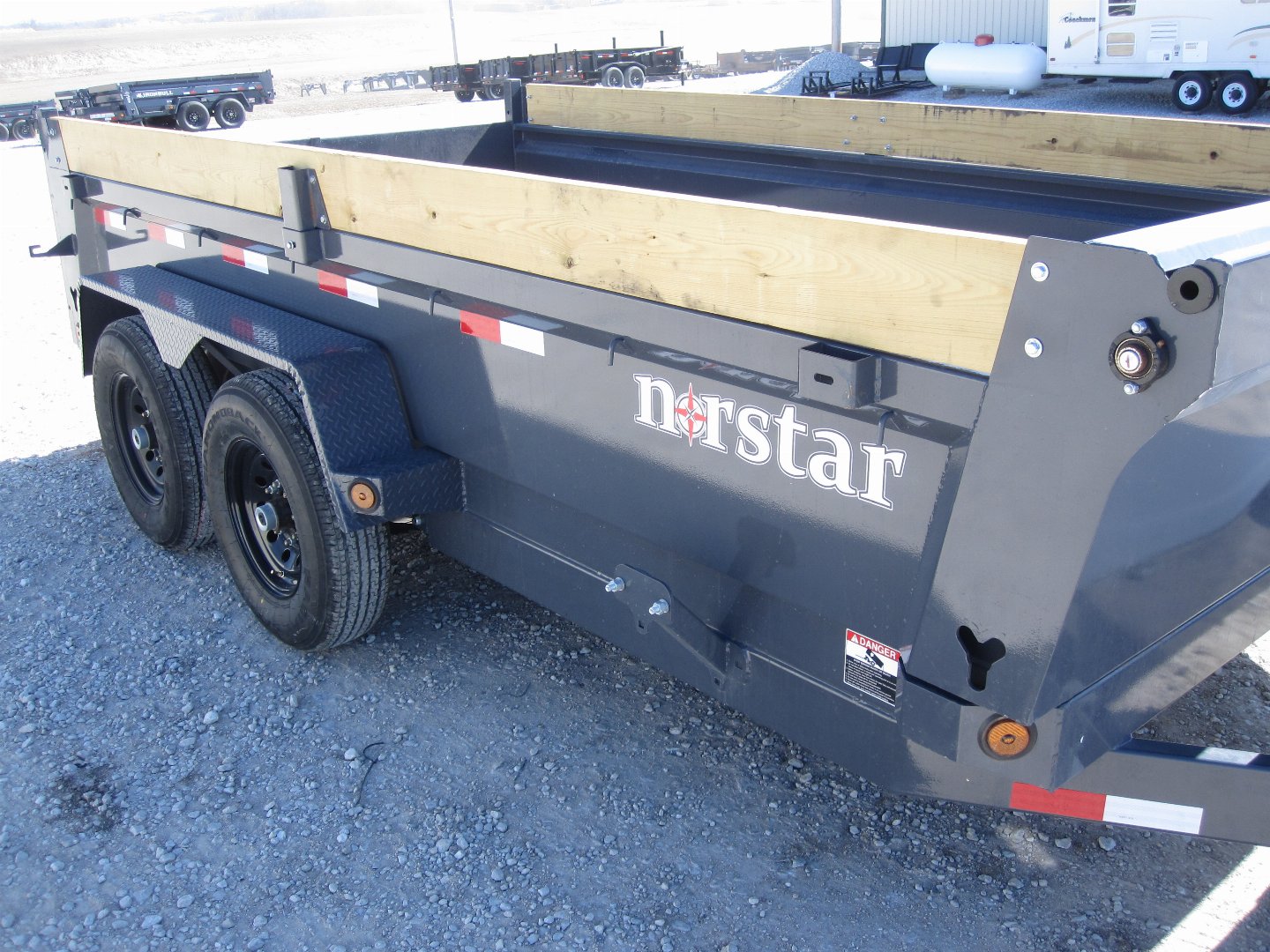 New 2024 Norstar DCB 83x14 General Duty Dump Trailer Palmyra Nebraska