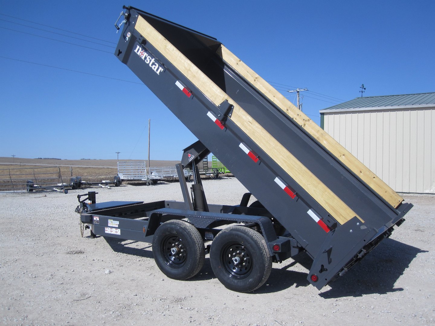 New 2024 Norstar DCB 83x14 General Duty Dump Trailer Palmyra Nebraska