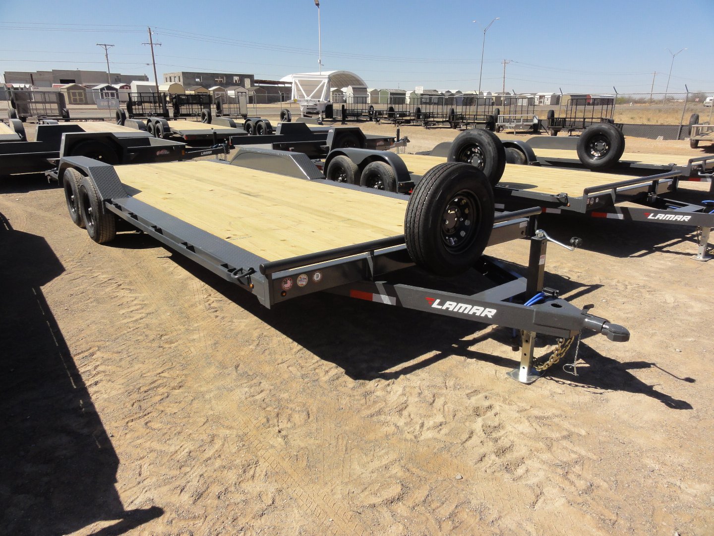 New 2024 Lamar Trailers CC022225 Car Hauler El Paso Texas