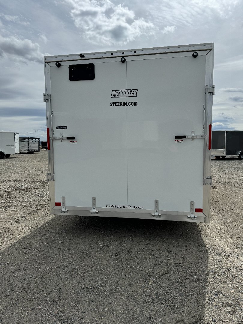New 2024 7.4x18 EzHauler Cargo / Enclosed Trailer Three Forks