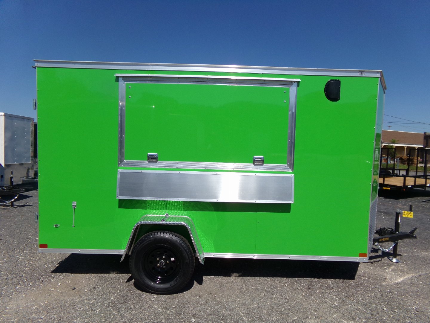 New 2025 Covered Wagon Trailers CW6X12SA Concession