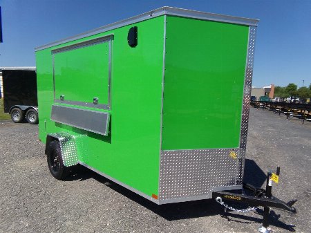 New 2025 Covered Wagon Trailers CW6X12SA Concession