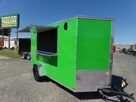 New 2025 Covered Wagon Trailers CW6X12SA Concession