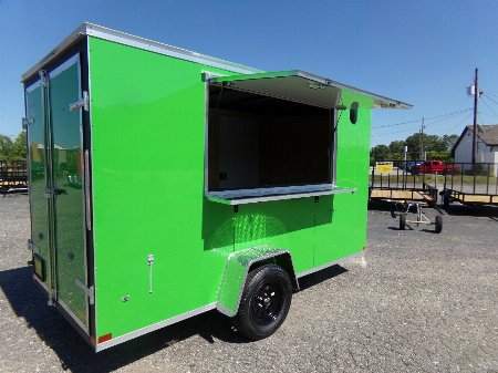 New 2025 Covered Wagon Trailers CW6X12SA Concession