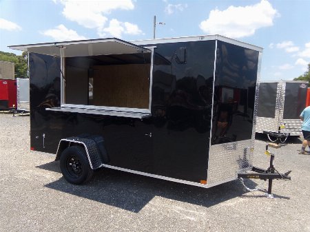New 2024 Covered Wagon Trailers CW6X12SA Concession