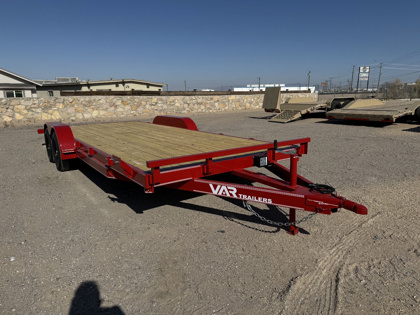 New 2024 VAR TRAILERS 7X20 Car Hauler El Paso Texas