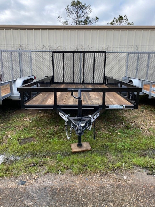 New 2024 Falcon Trailers 12X06.10 TA Utility Trailer Covington Louisiana