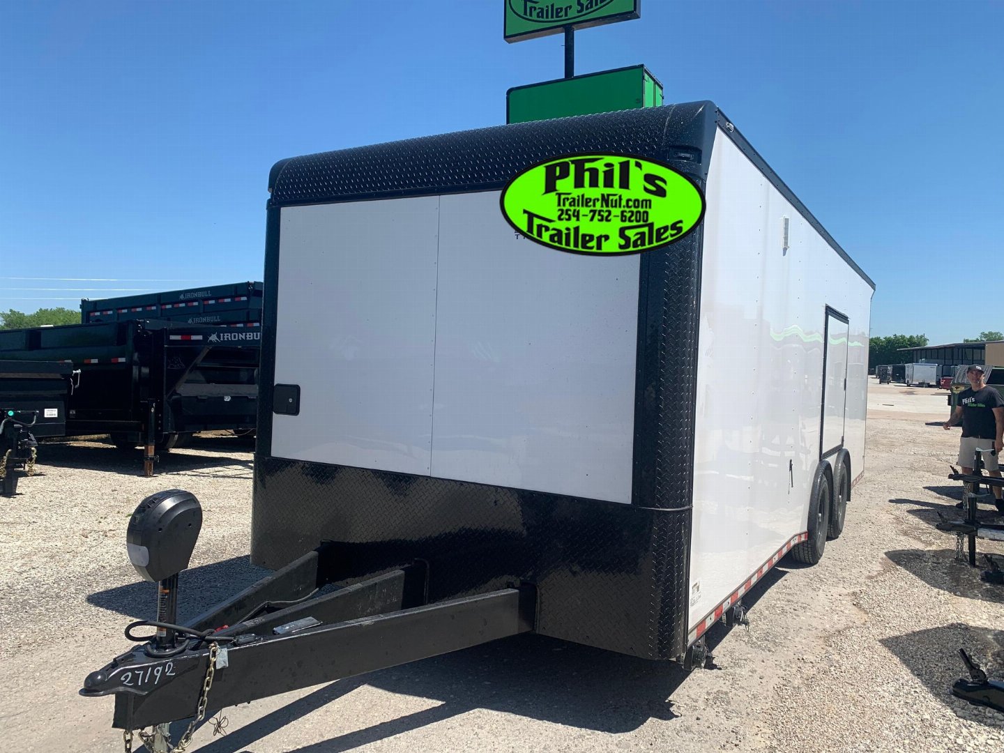 New 2024 8.5X24 Car / Racing Trailer BATHROOM PACKAGE Car Hauler