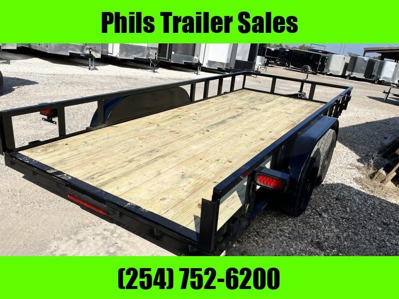 New 2025 Stanley Trailers UTILITY TRAILER 77X16 TUBE TOP Utility