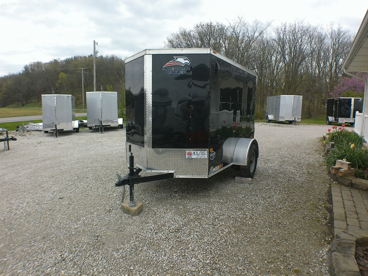 New 2023 American Hauler AR58SADELUXE Cargo / Enclosed Trailer