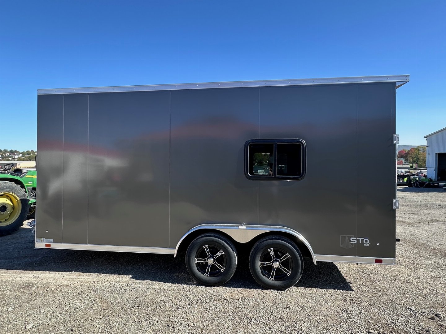 New NEW 2025 ATC 7.5 x 16 "Sto 450 LifeTrac" Aluminum Cargo Trailer