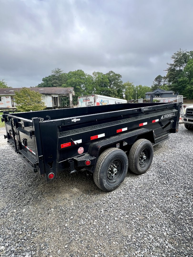 New 2024 Iron Bull Dump Trailer / DTB Series / 83" Wide x 14' Long
