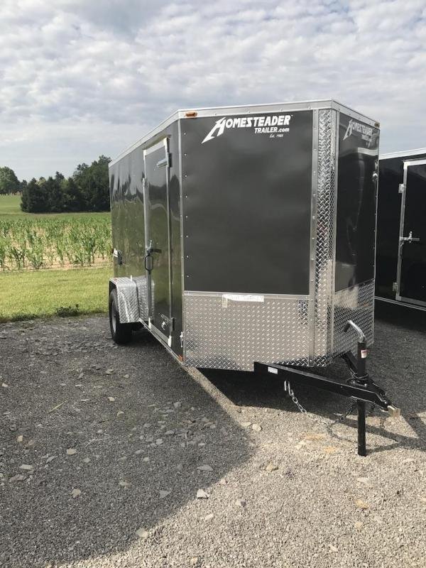 New 2024 HOMESTEADER TRAILER 6 x 10 Single Axle Cargo / Enclosed