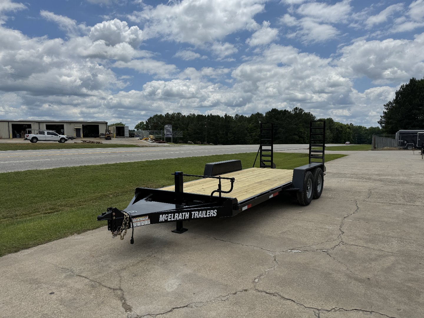 New 2024 MCELRATH TRAILERS 718BC7T Equipment Trailer