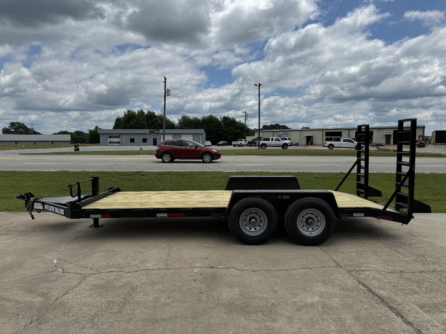 New 2024 MCELRATH TRAILERS 718BC7T Equipment Trailer